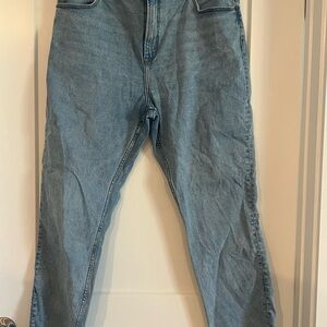 Abercrombie & Fitch Blue Straight Leg Jeans